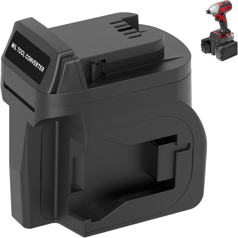 Power Tools Milwaukee - Adaptateur de batterie 2 en 1