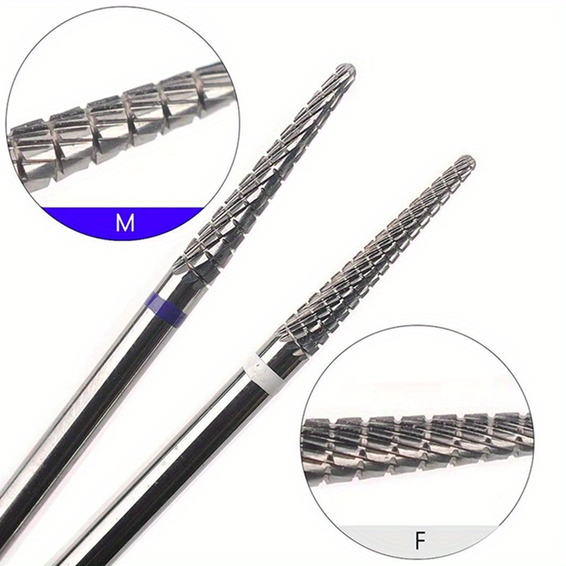 Power Tools Icon - 1/2 pièces carbure cuticule propre ongles