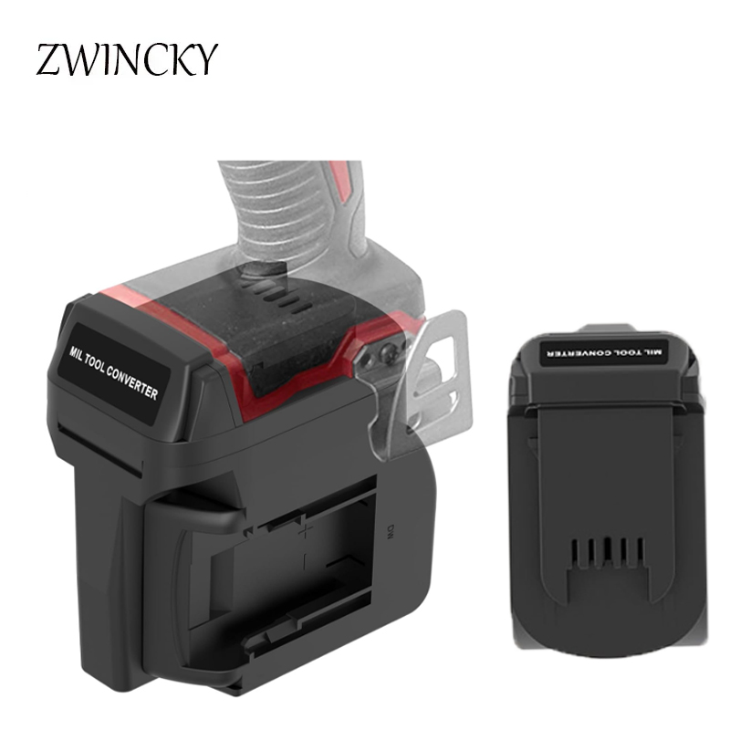 Power Tools Milwaukee - Adaptateur de batterie ZWINCKY pour batterie