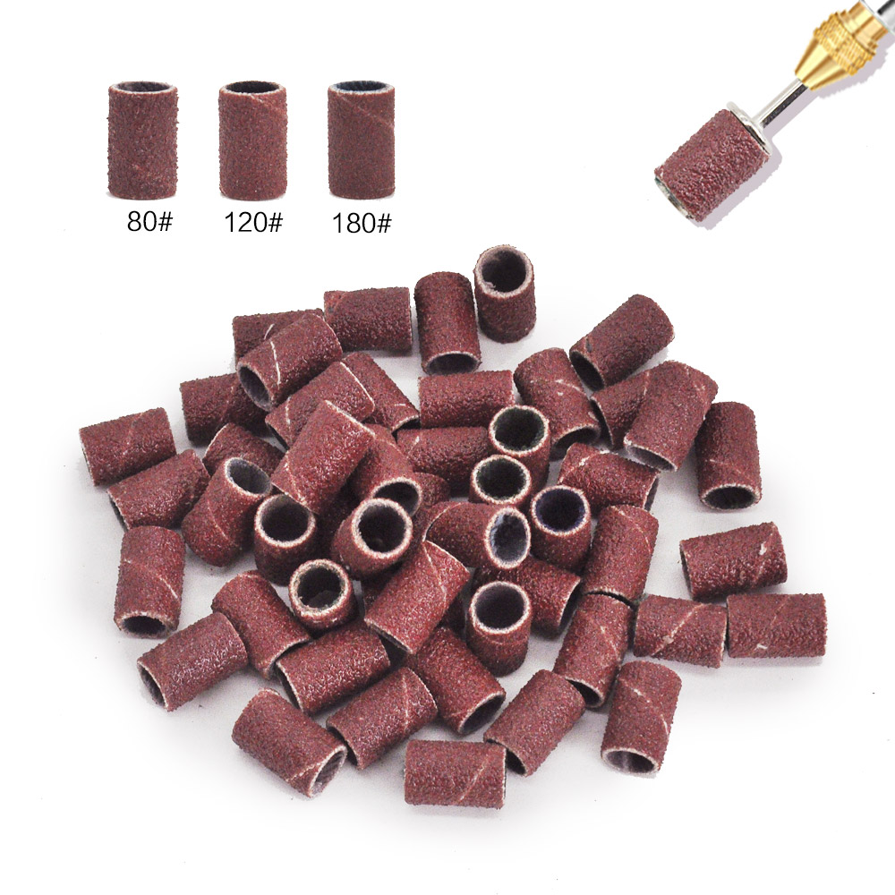 Power Tools Total - 100/50pcs bandes de capuchon de ponçage