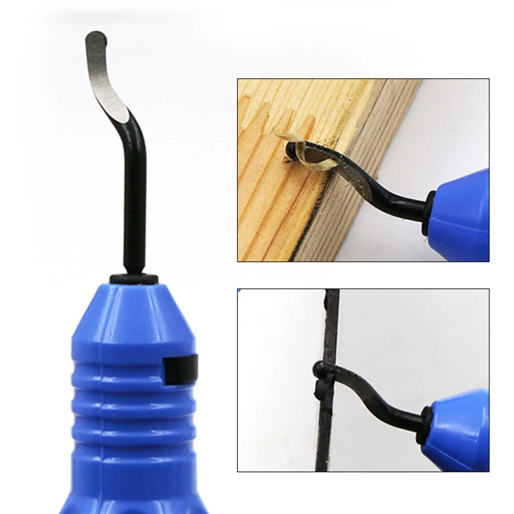 Rotary Tool Kit - Ensemble d'outils d'ébavurage en acier rapide,