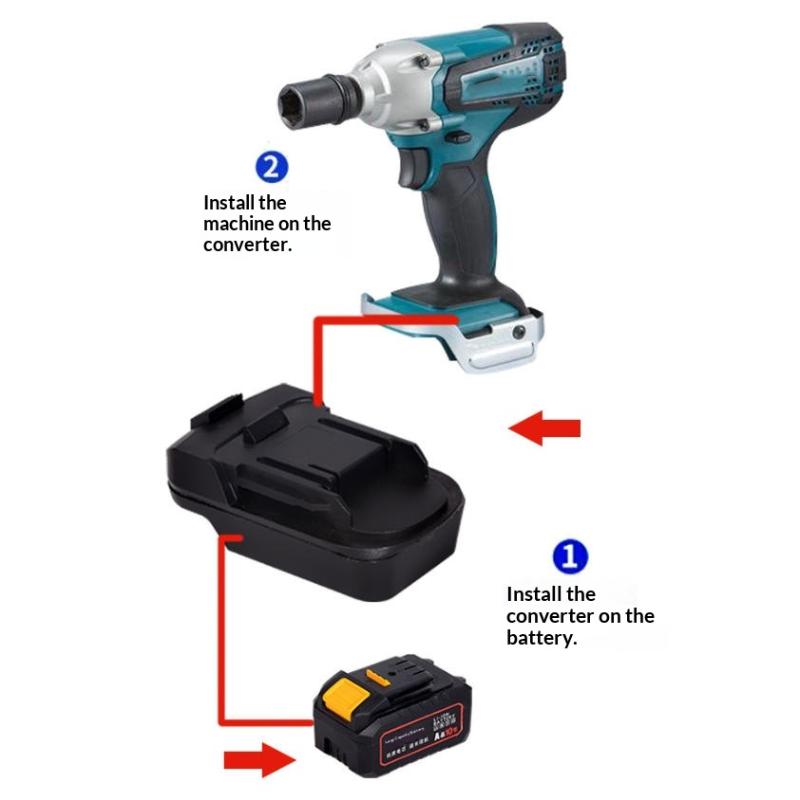 Power Tools Battery Adapter - Adaptateur de convertisseur d'outils électriques, 1