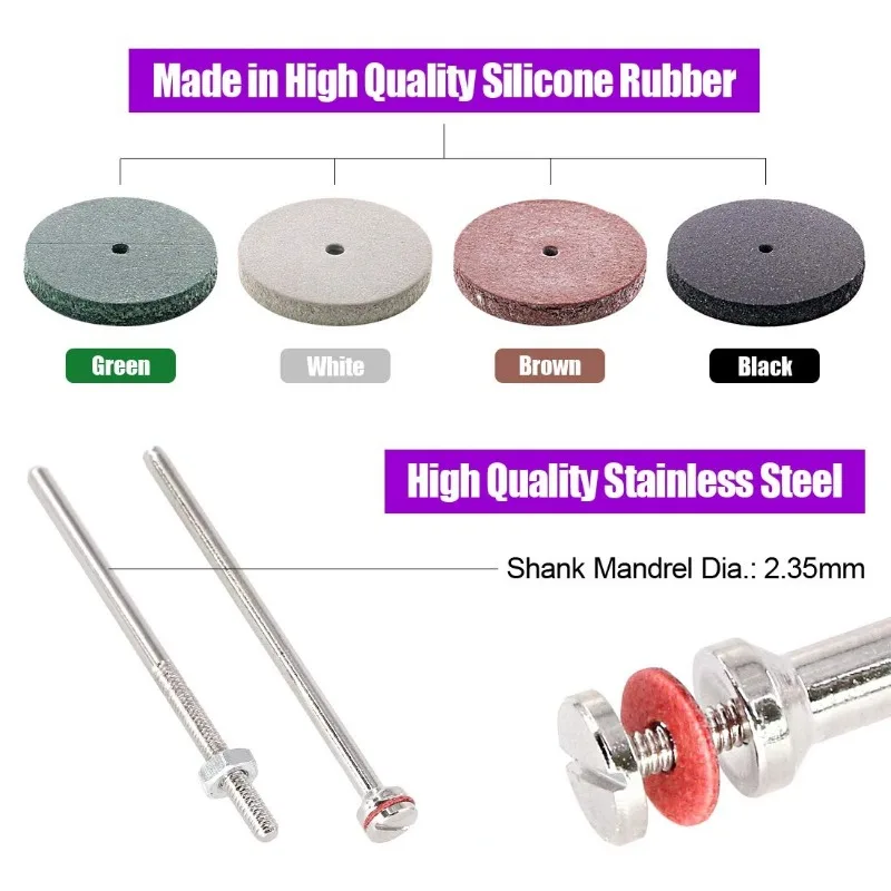 42 pièces Kit de roues de poli - Rotary Tool Kit avis et prix