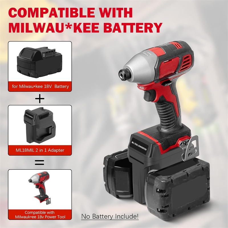 Adaptateur de batterie 2 en 1  - Power Tools Milwaukee avis et prix