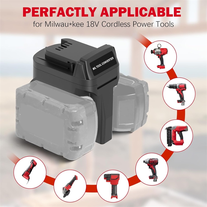 Adaptateur de batterie 2 en 1  - Power Tools Milwaukee avis et prix