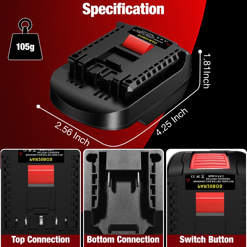 HAKSINKY PAR20BOS adaptateur d - Power Tools Battery Adapter avis et prix