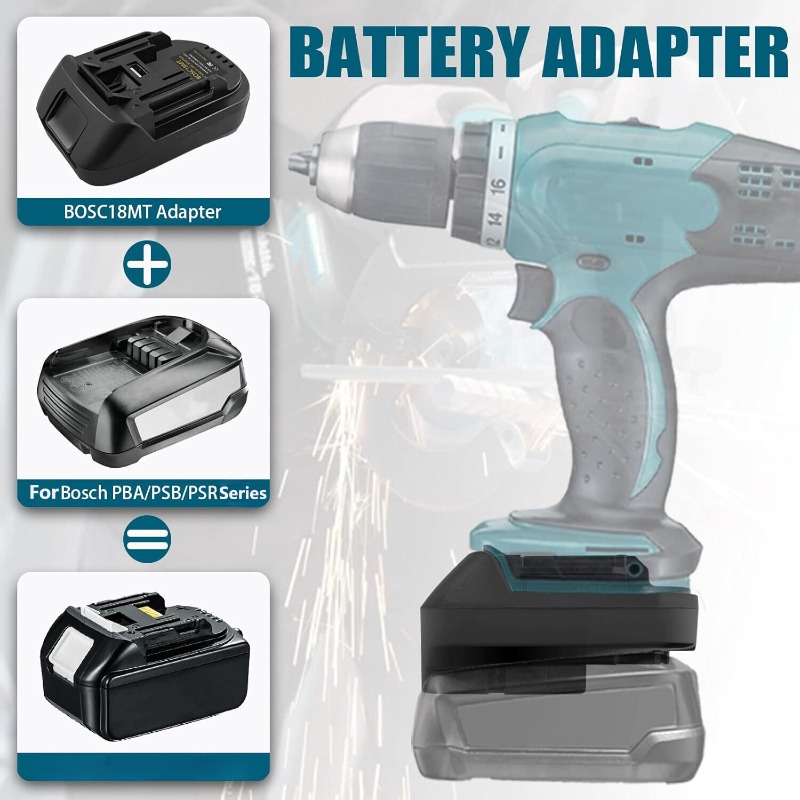Convertisseur adaptateur de ba - Power Tools Battery Adapter avis et prix
