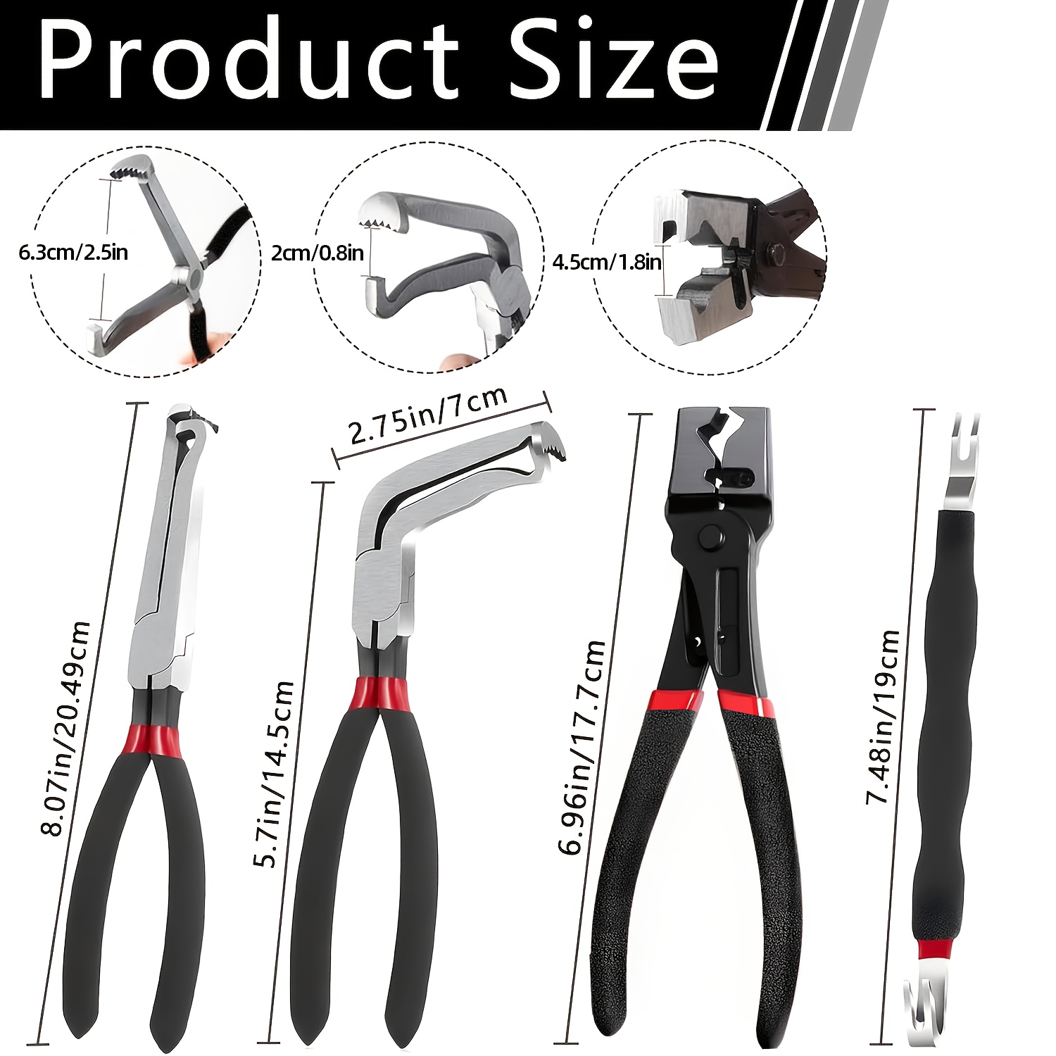 Kit de 5 pinces de déconnexion - Power Tools Total avis et prix