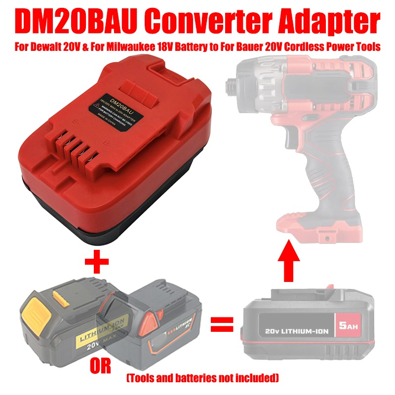 ALASICKA MT18BAU DM20BAU BS18B - Power Tools Battery Adapter avis et prix
