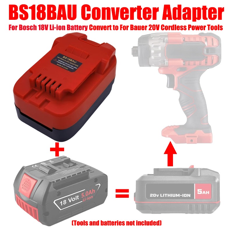 ALASICKA MT18BAU DM20BAU BS18B - Power Tools Battery Adapter avis et prix
