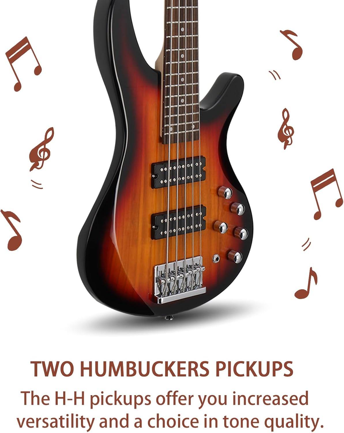 Guitare basse électrique 5 cor - Power Tools Total avis et prix