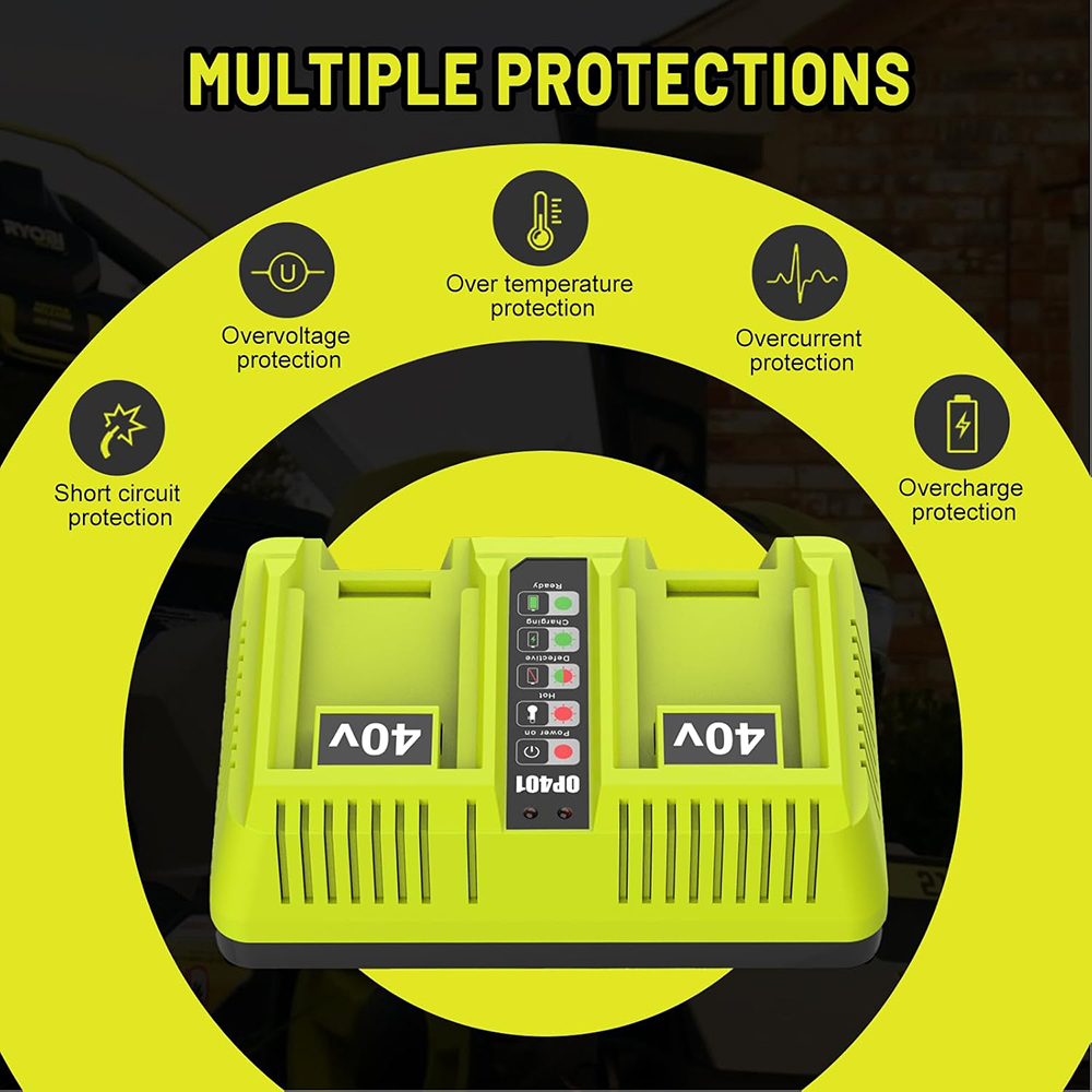 Chargeur de batterie double 40 - Power Tools Ryobi avis et prix