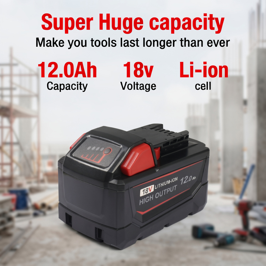 Lot de 4 batteries de remplace - Power Tools Milwaukee avis et prix